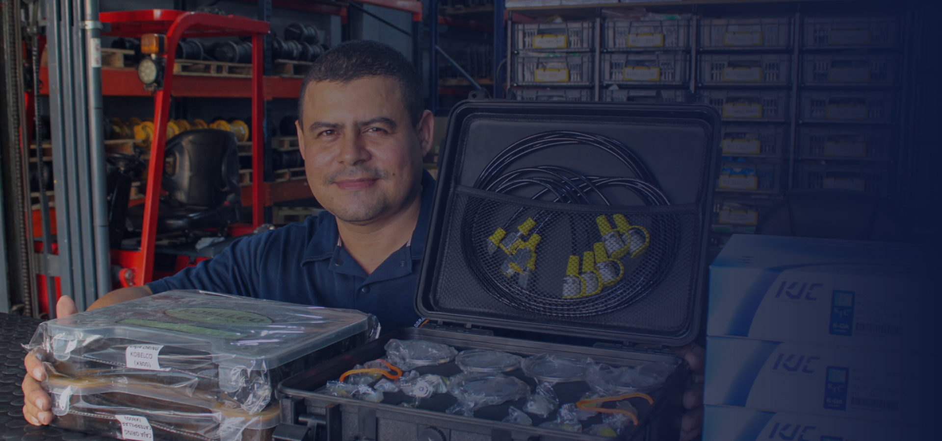 Pasillos de almacén